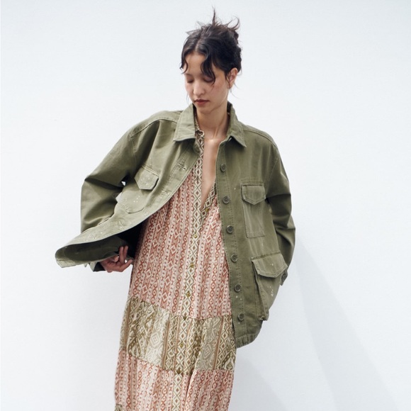 Zara Multi-pocket Jacket - Picture 2 of 10